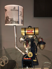 United States Marine Corp Lamp
