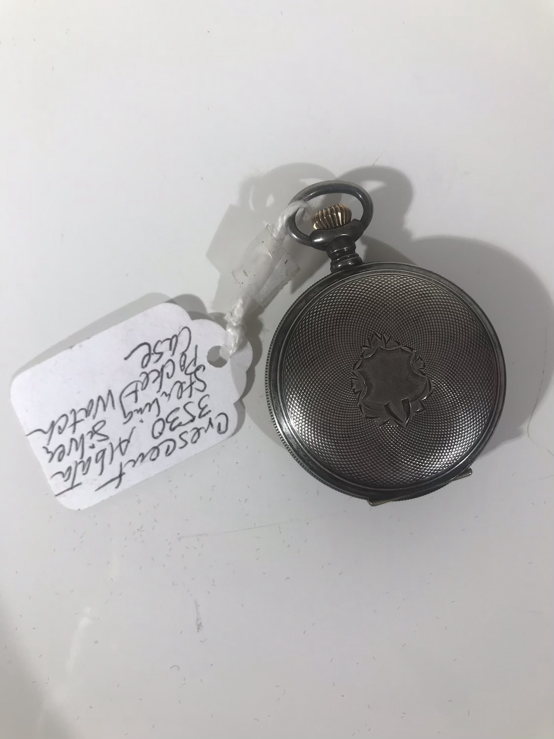 Crescent 3530 Albata pocket watch case