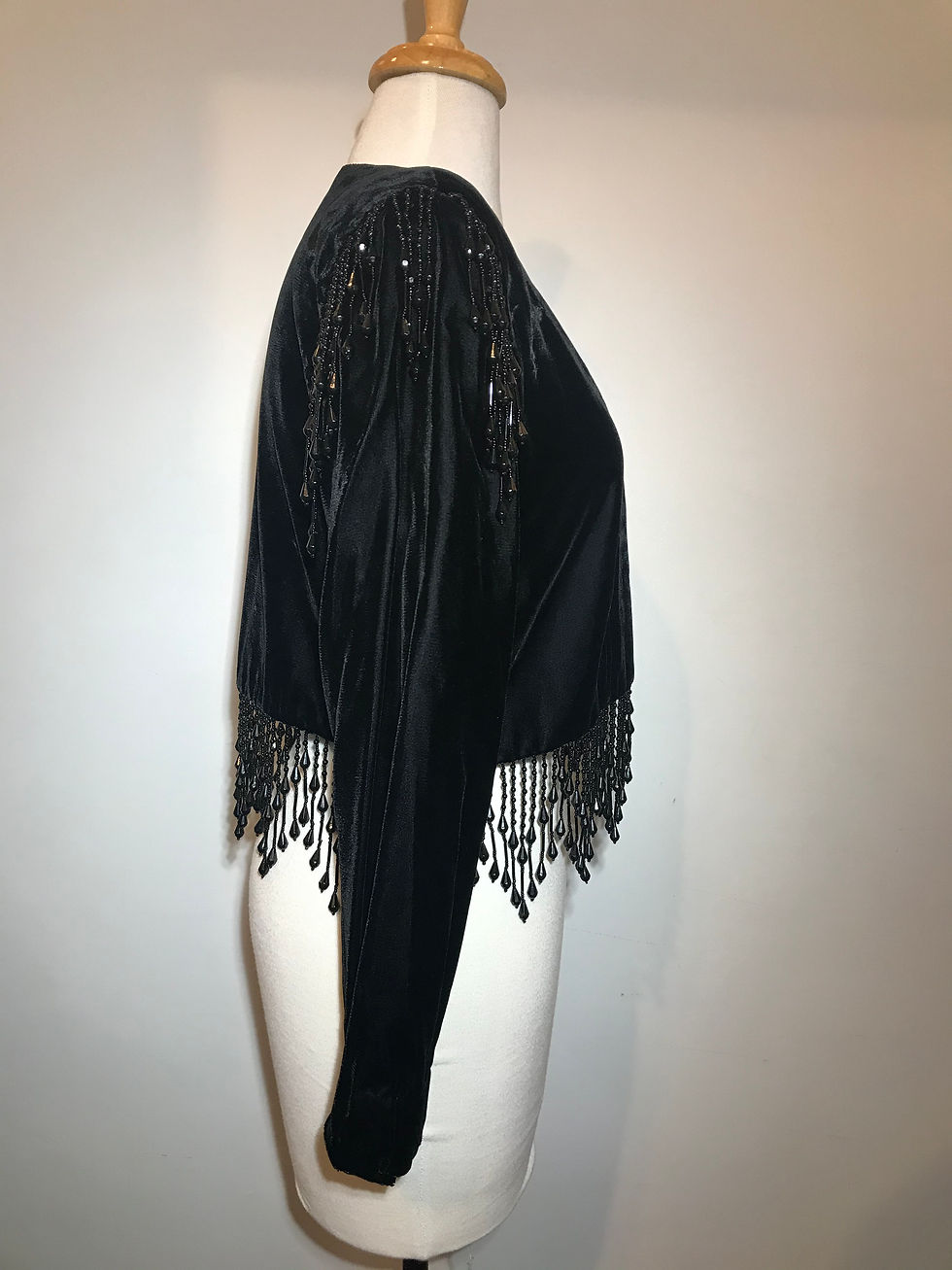 Thumbnail: Alex Evening Black Velvet Jacket