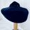 Thumbnail: Woodward & Lothrop Navy Velvet Cloche