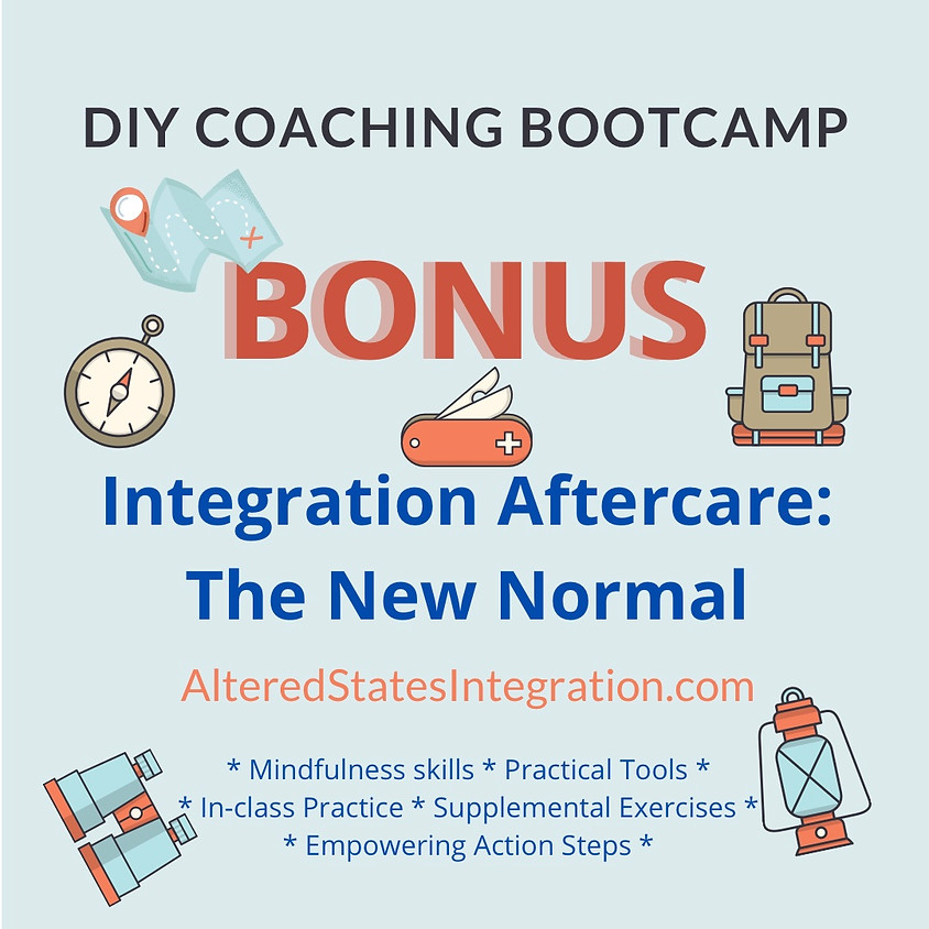 BONUS - Integration Aftercare: The New Normal - DIY Coaching Bootcamp