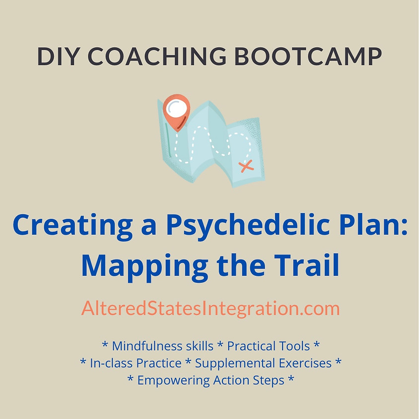 Creating a Psychedelic Plan: Mapping the Trail - DIY Coaching Bootcamp