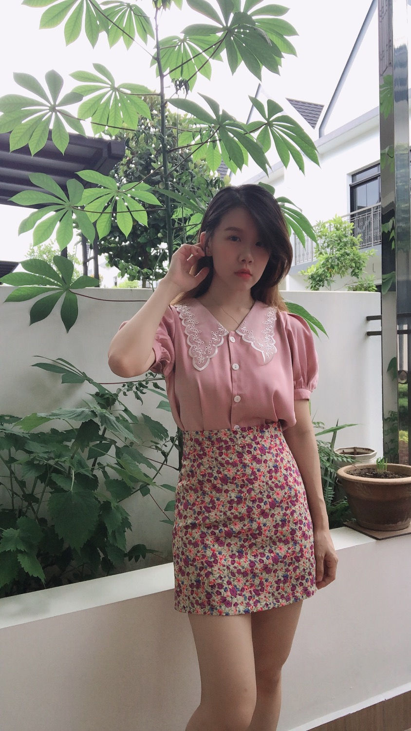 Thumbnail: Flora A-Line Mini Skirt