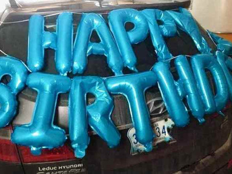 Hay River hits 10 weeks of Friday birthday parades