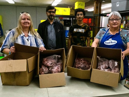 YK Islamic Centre donates meat to organizations across city