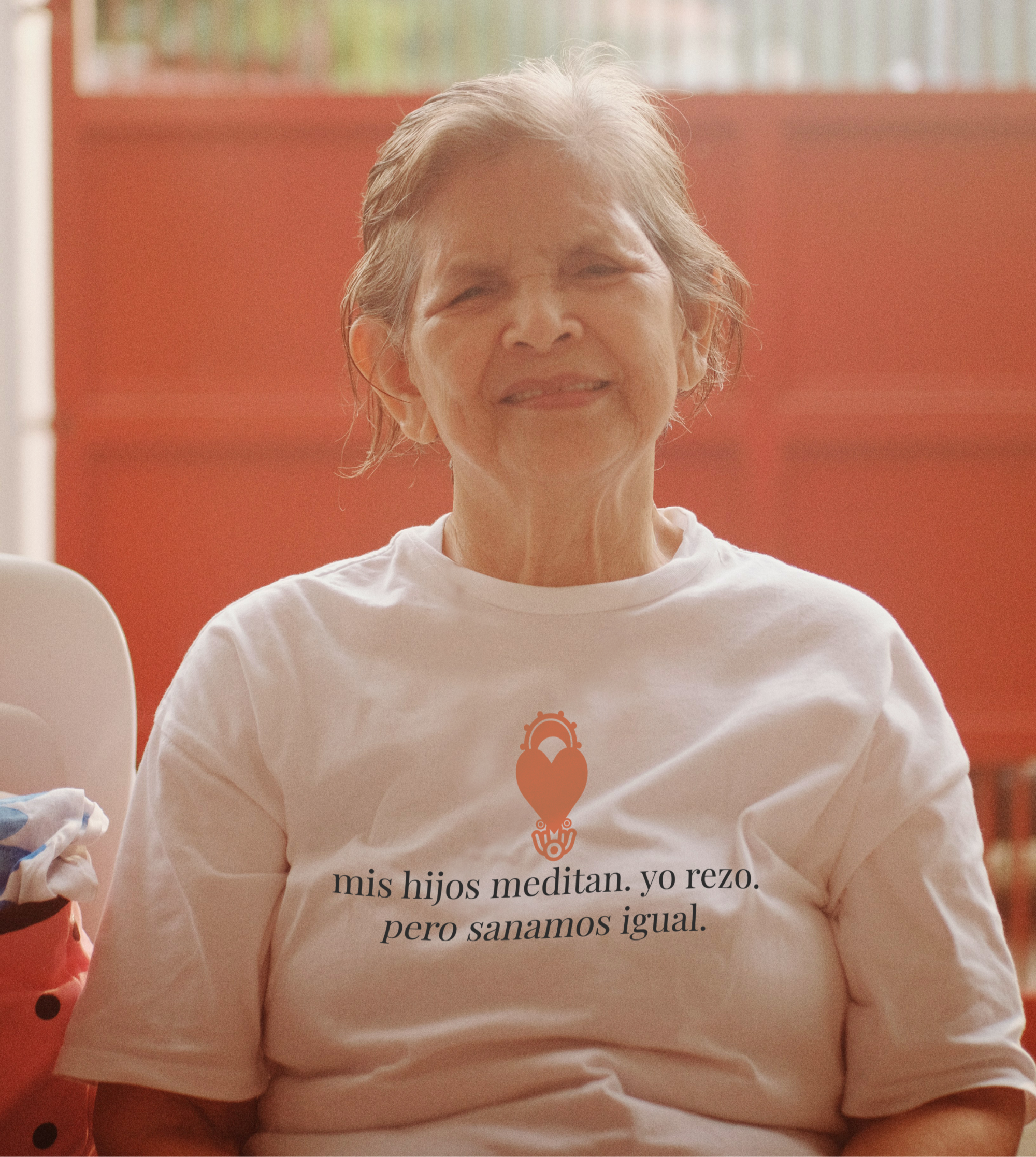 Mis Hijos Meditan. Yo Rezo. Pero Sanamos Igual Generational Healing Tee Mamá Ver