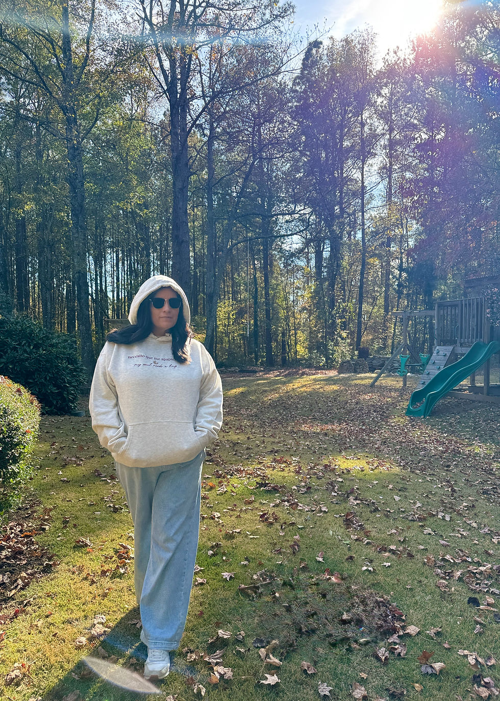 Thumbnail: Necesito Que Me Apapachen Mental Health Hoodie