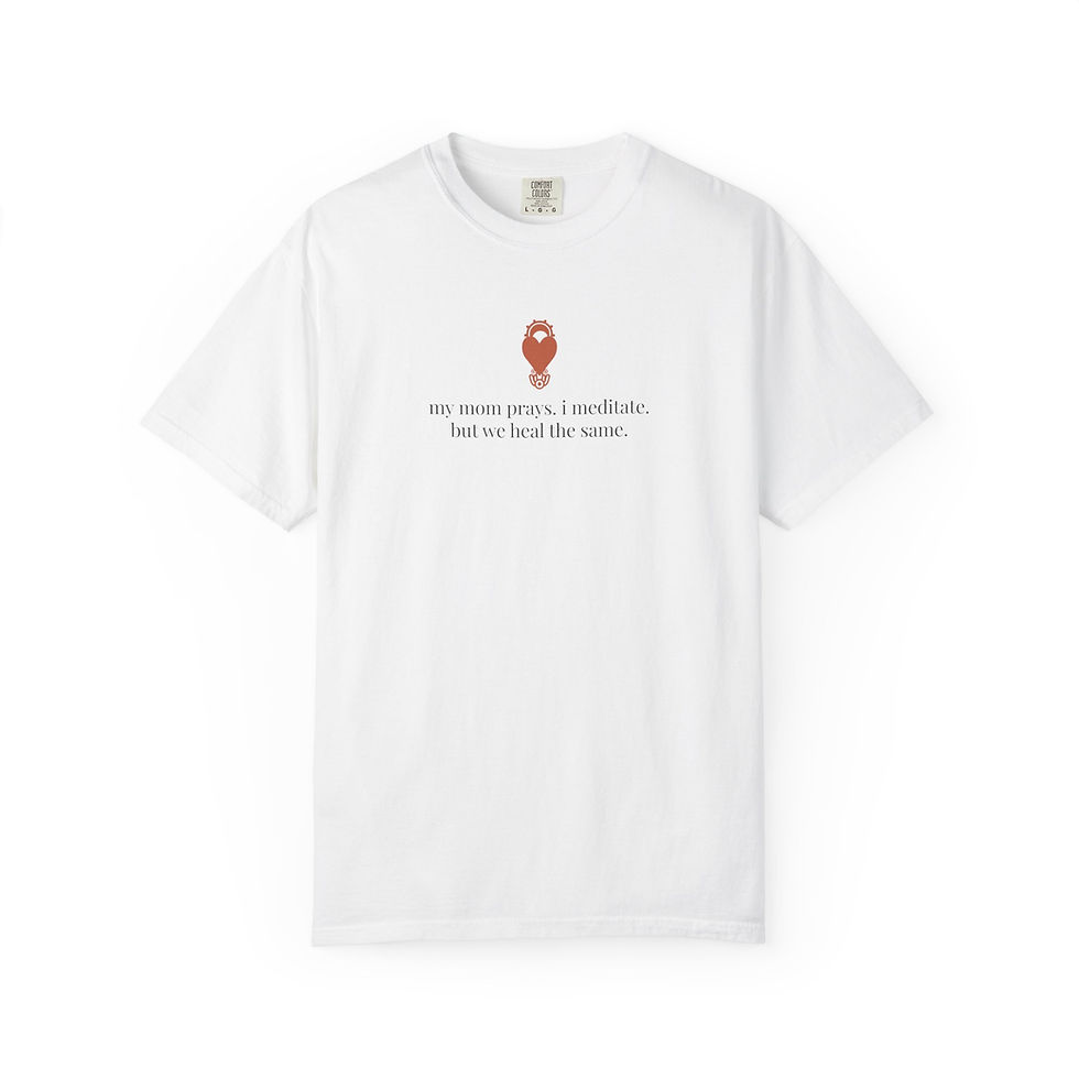 Thumbnail: My Mom Prays I Meditate Graphic Tee