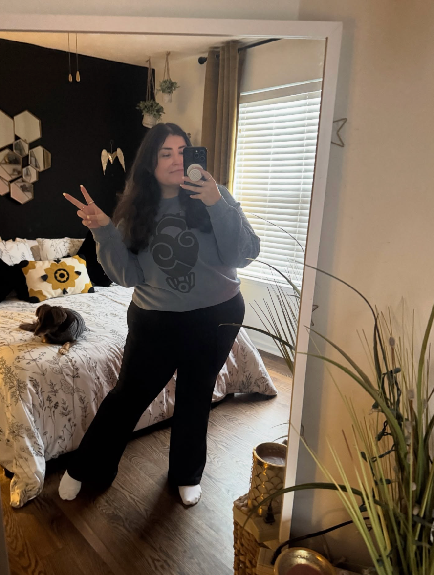 Thumbnail: Tengo Cara de Enojado Blue Crewneck Sweatshirt