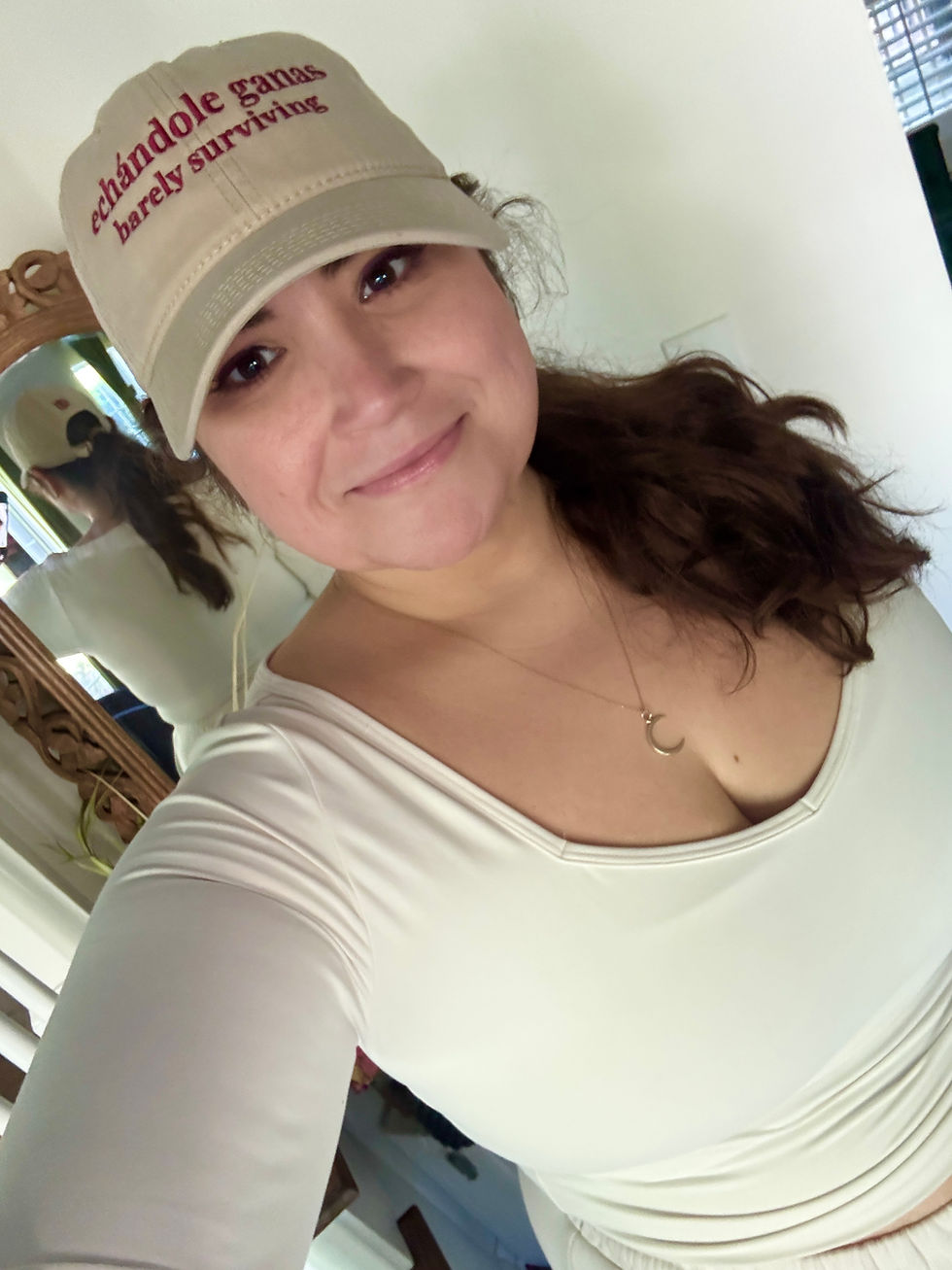 Thumbnail: Echandole Ganas Barely Surviving Baseball Embroidered Hat