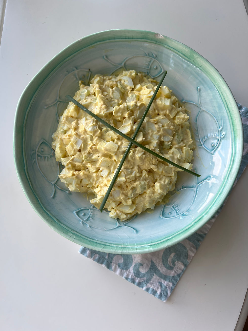 Rosalie's Most Eggcellent Egg Salad