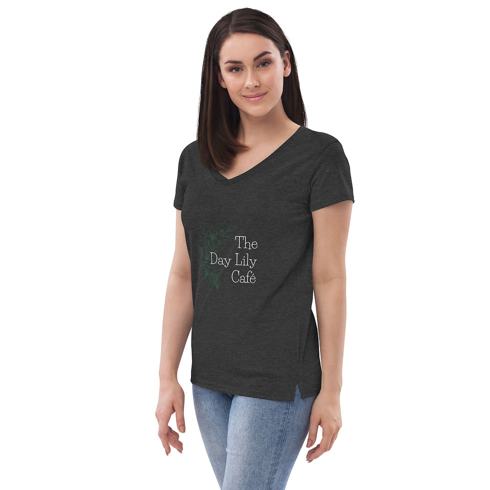 Thumbnail: Women’s recycled v-neck t-shirt