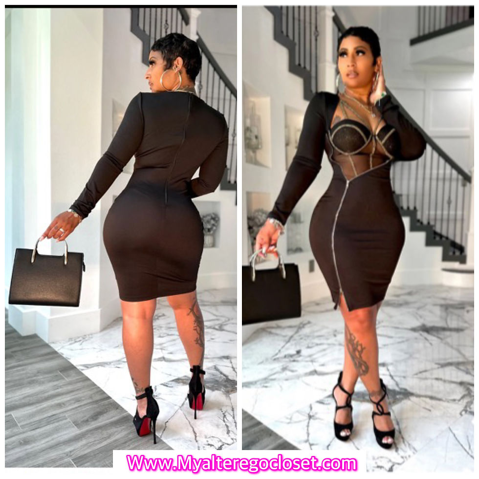 Thumbnail: Bambi -bodycon dress