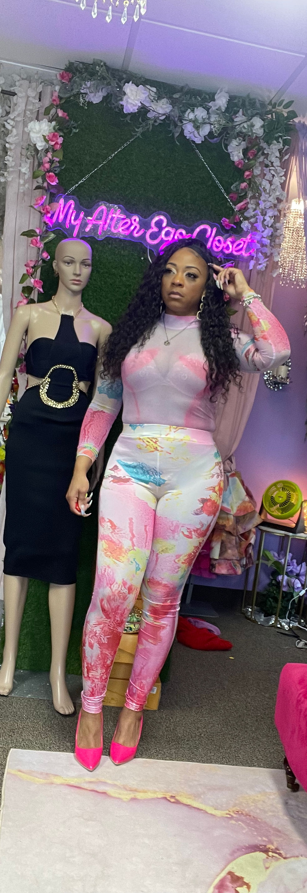 Thumbnail: Pretty Gal-2pc mesh set