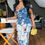 Thumbnail: Splash denim jumpsuit 