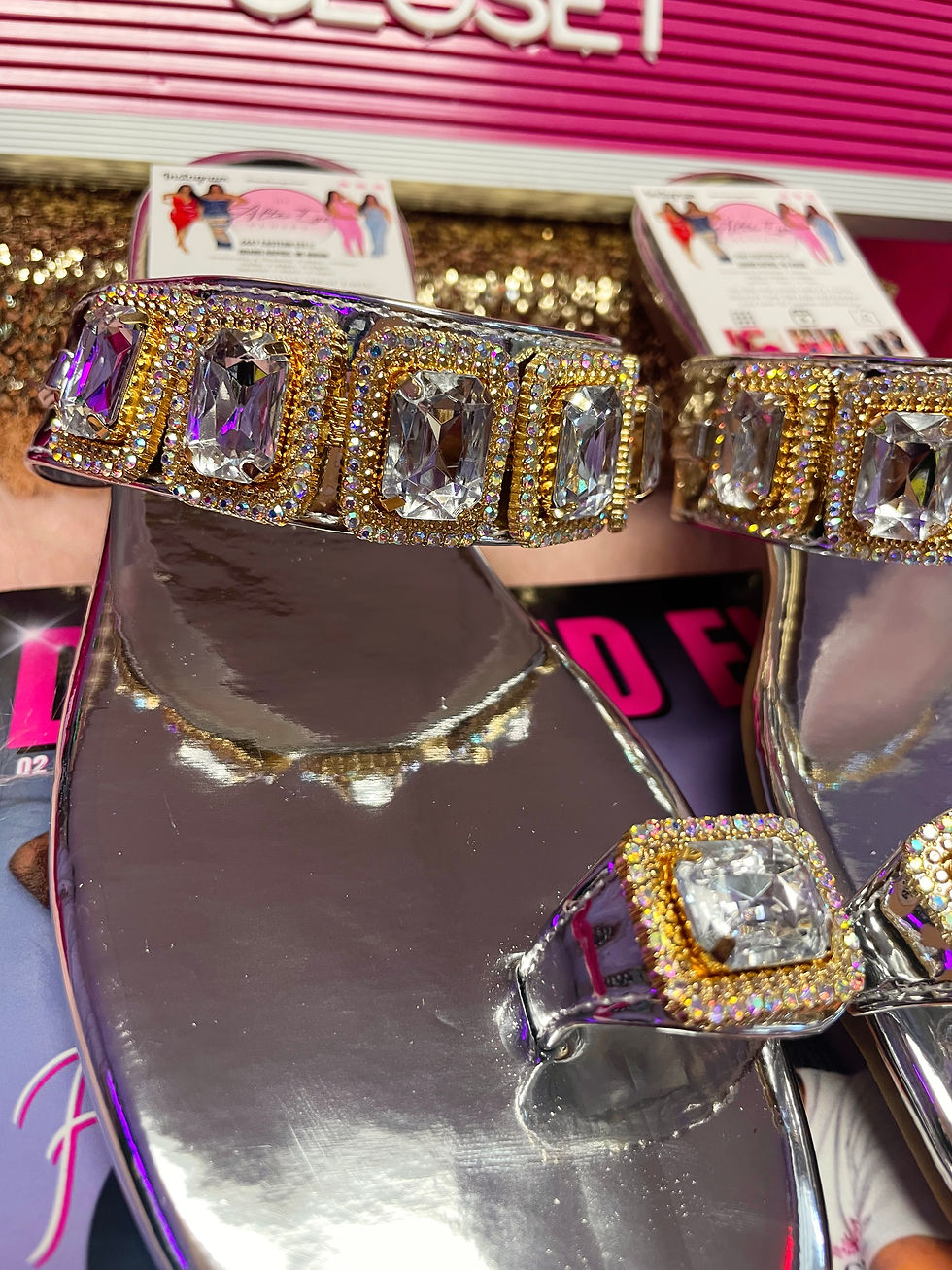 Thumbnail: Doe  jeweled sandal
