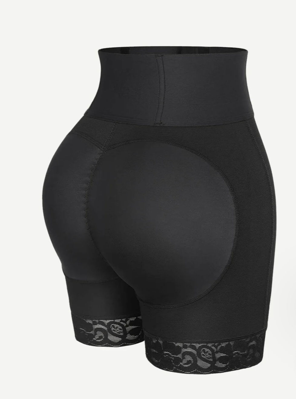 Thumbnail: Butt Lifter Tummy Control Middle Waisted Mid Thigh Shaper Shorts 147