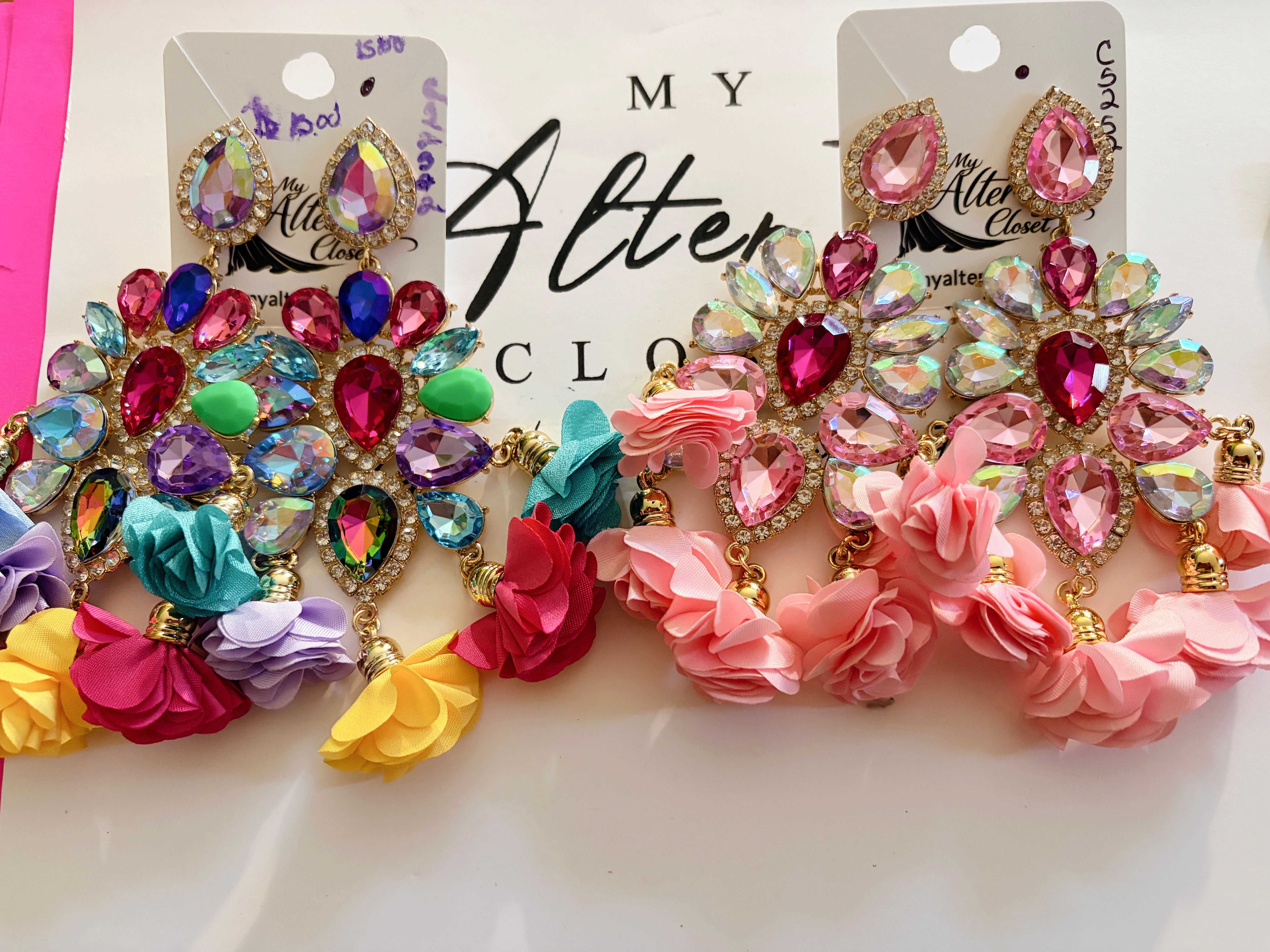 C5252-tassel earrings