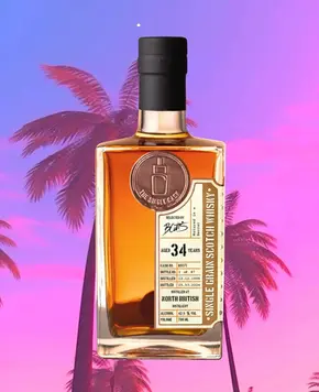 TSC Single Grain Scotch Whisky (North British) 34years, 89171