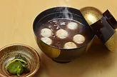 Shiratama mochi Zenzai