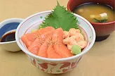 Salmon & Scallop Don
