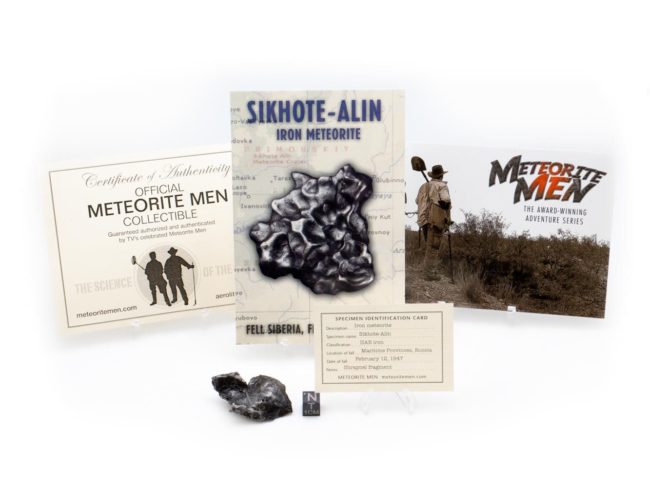 Large Sikhote-Alin Meteorite Men Collectible