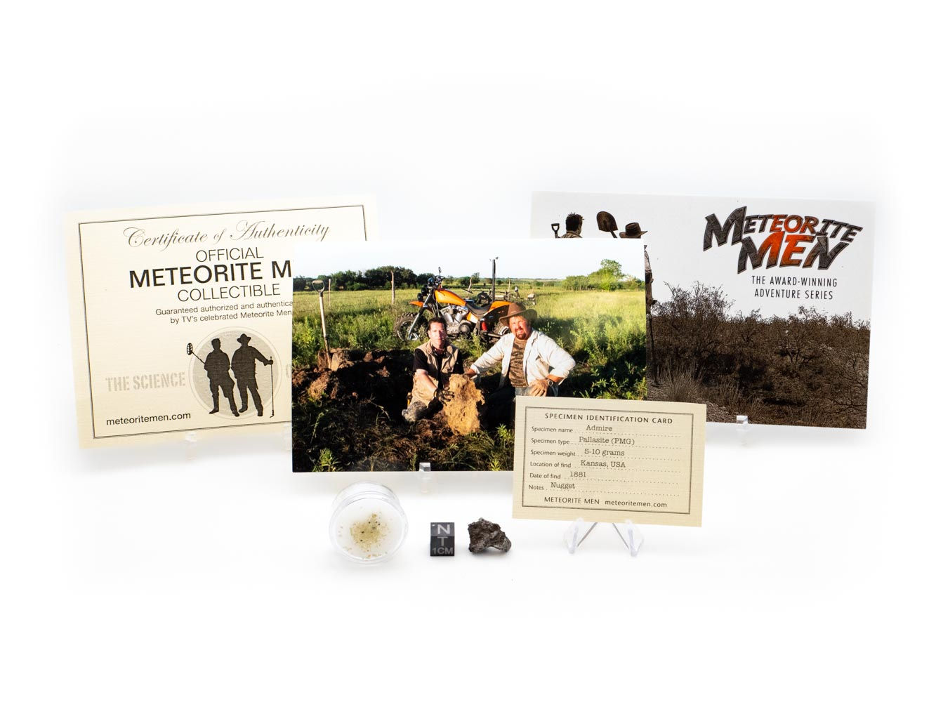 Admire Crystals and Nugget Meteorite Men Collectible