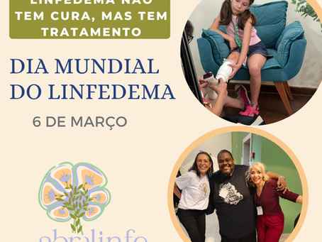 Dia Mundial do Linfedema 2026 destaca importância da atividade física