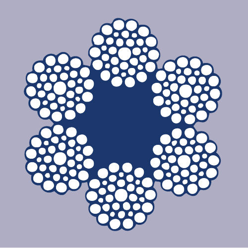 STEEL WIRE ROPE 6X36 -FC