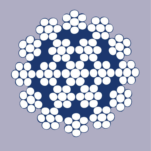 NON-SPIN STEEL WIRE ROPE 12 x 7