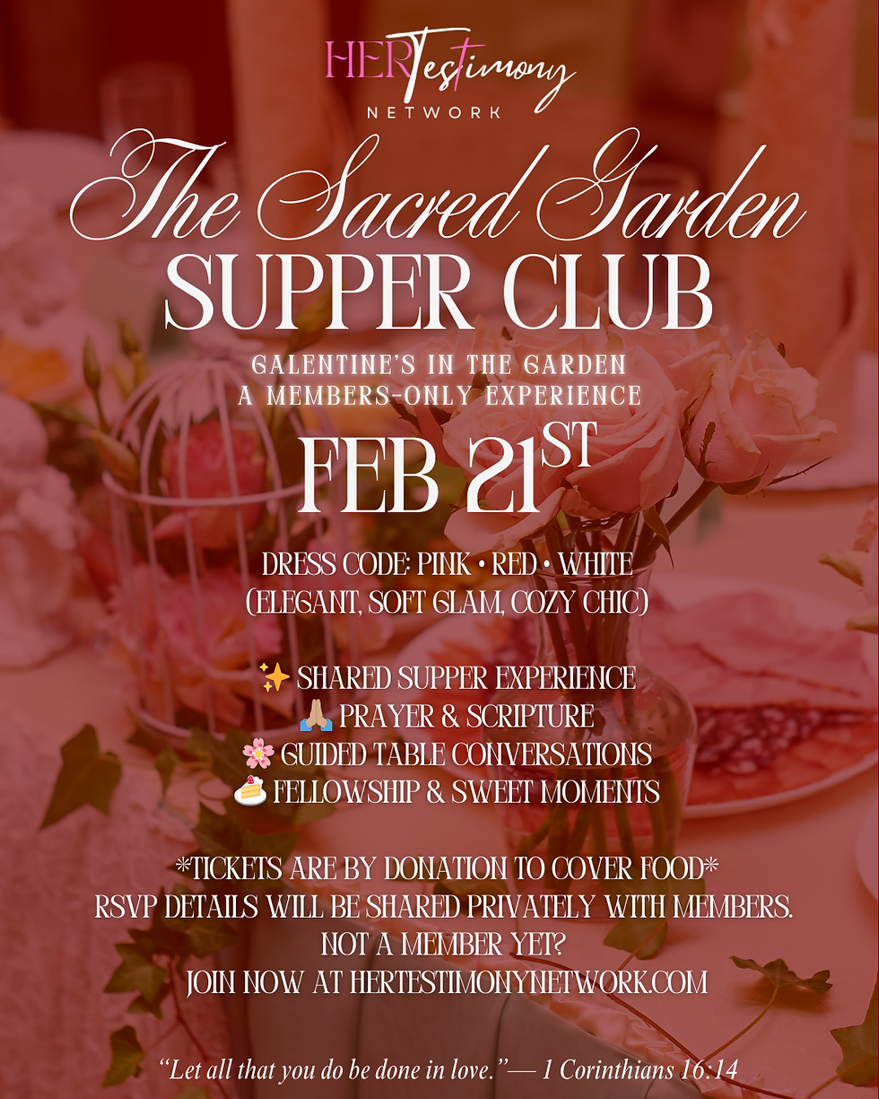 The Sacred Garden Supper Club — Galentine’s Edition