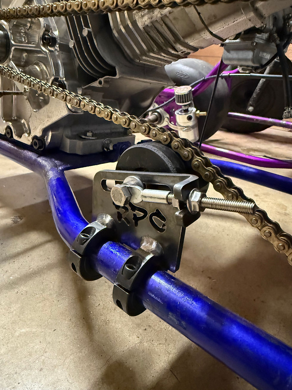 Thumbnail: Frame mounted Chain Tensioner
