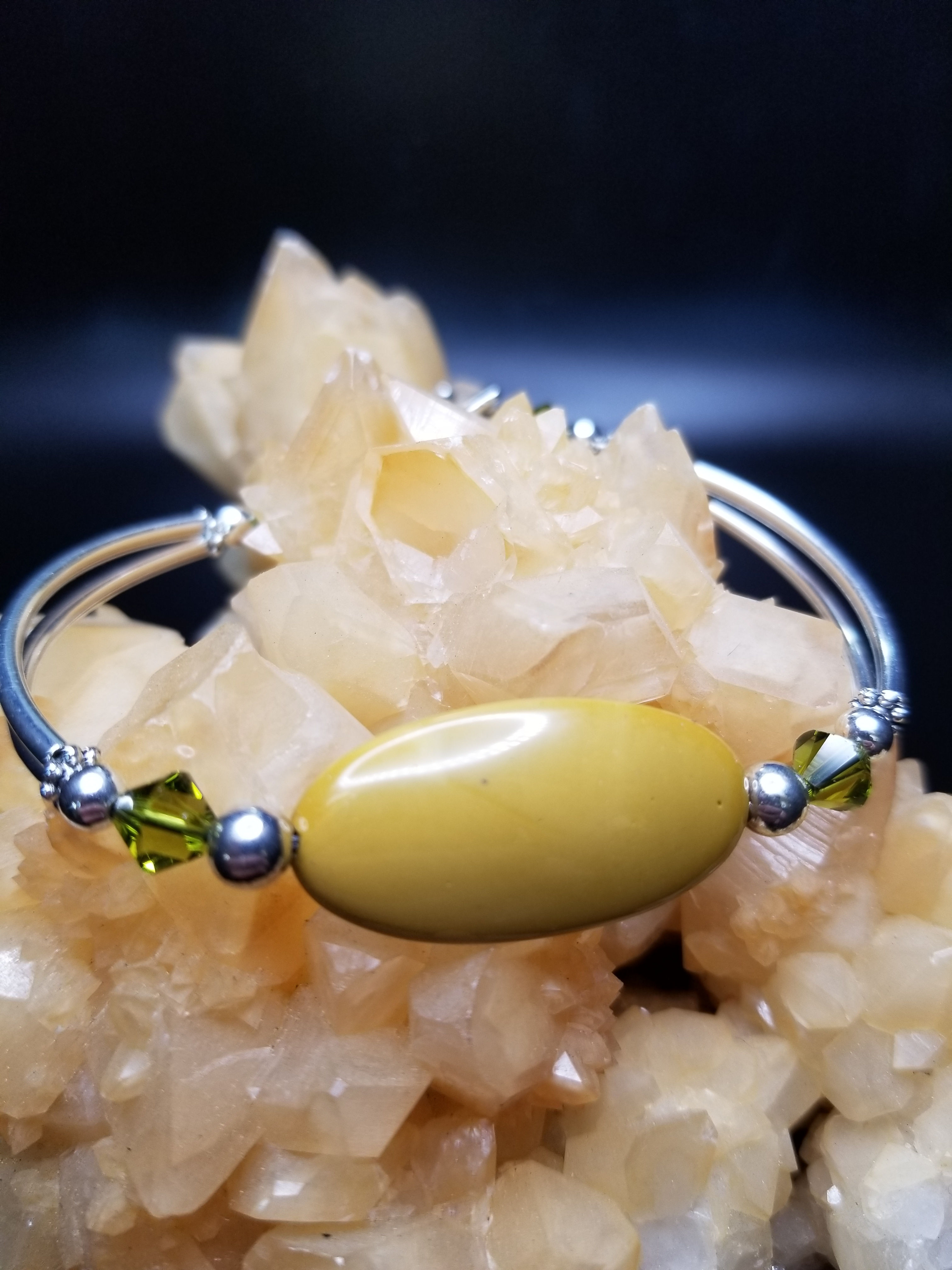 Mookaite Tube Bracelet-14