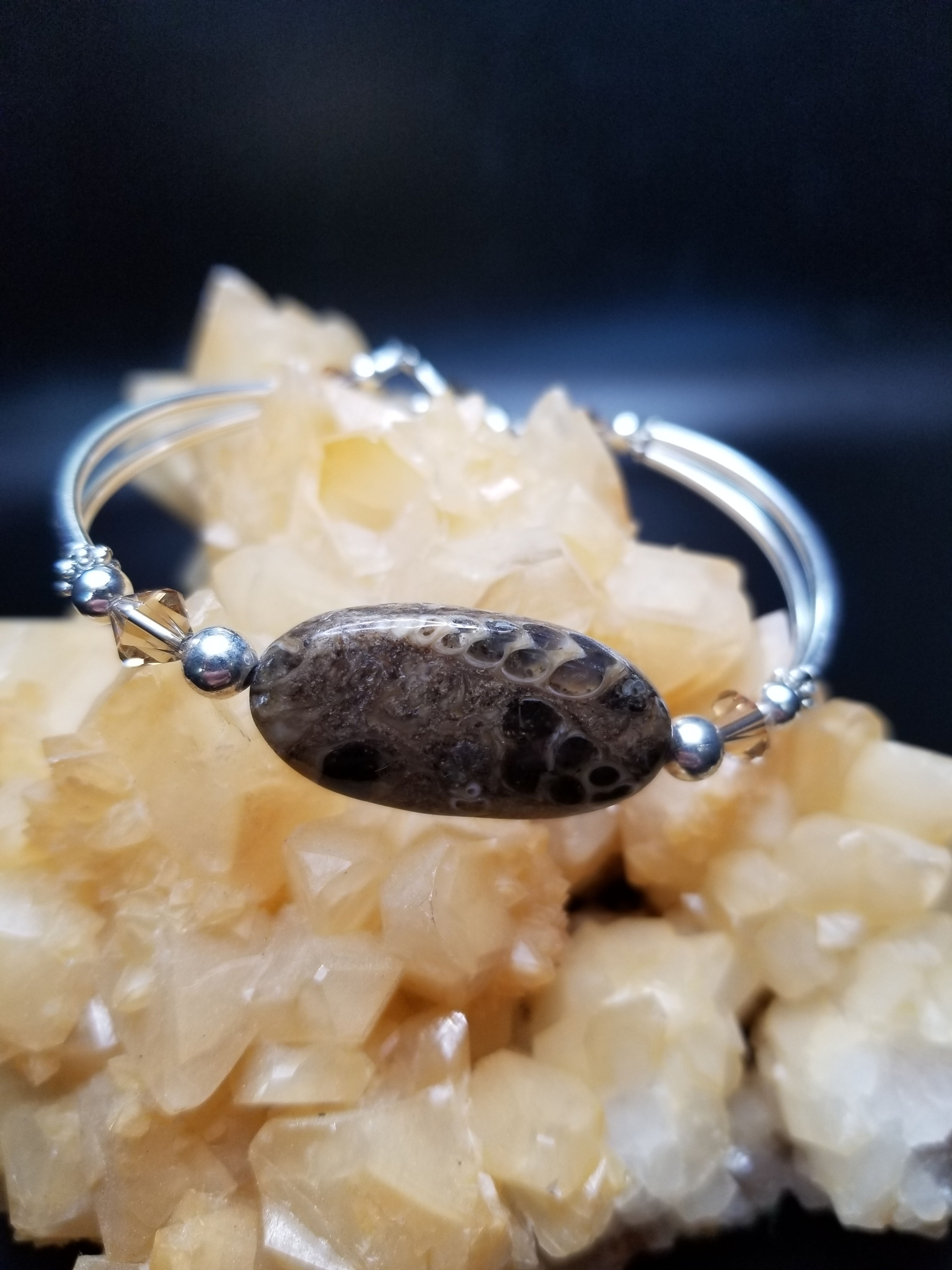 Turritella Tube Bracelet-15