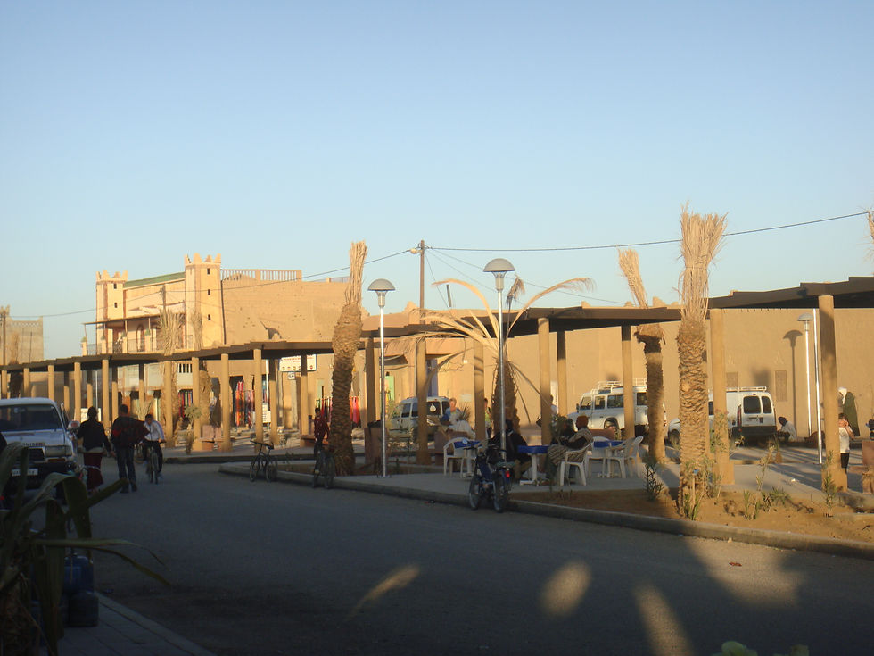 centre du village a Merzouga