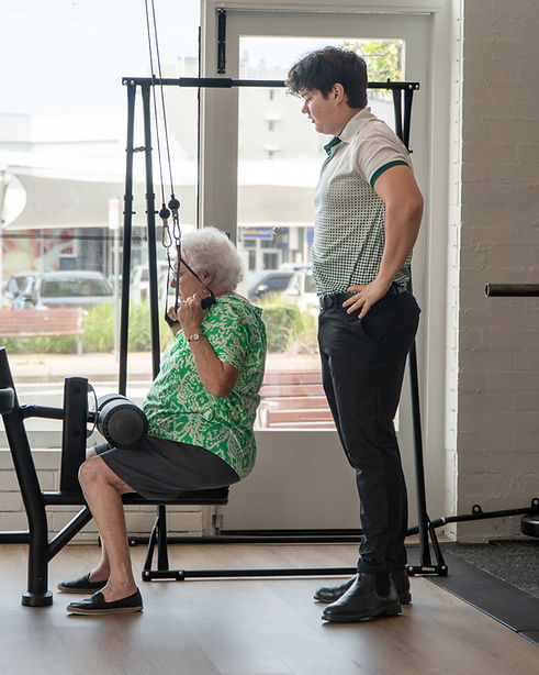 Safe exercise for seniors