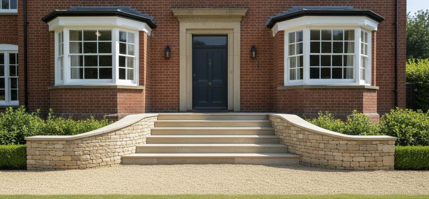 Yorkshire Stone Steps and Bullnose Steps