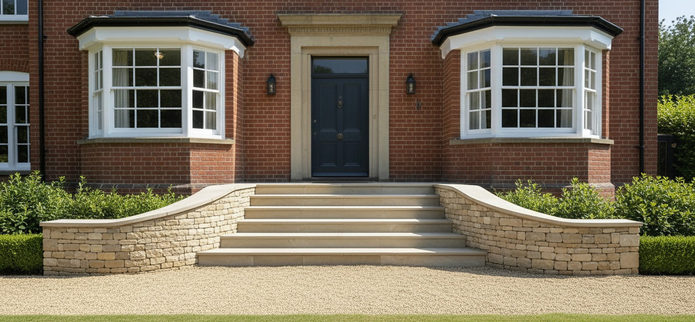 Yorkshire Stone Steps and Bullnose Steps