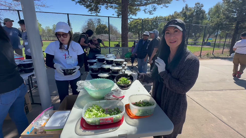 Serving Banh Canh To Our Unsheltered Community - 03/16/2024
