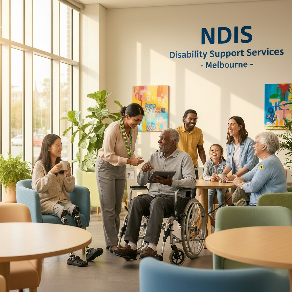 NDIS registered provider offering support services in Melbourne.