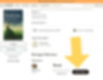 A picture showing where to click to write a review on Goodreads