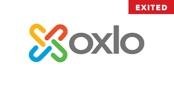 Oxlo logo with exited tag