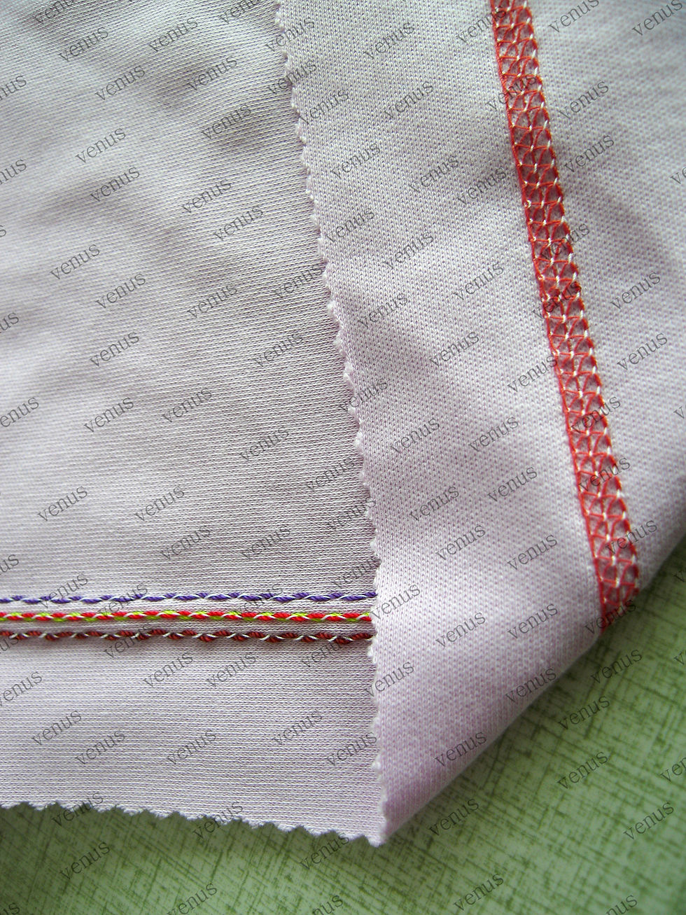 Thumbnail: 3-Needle Interlock with Smoking stitch Sewing Machine
