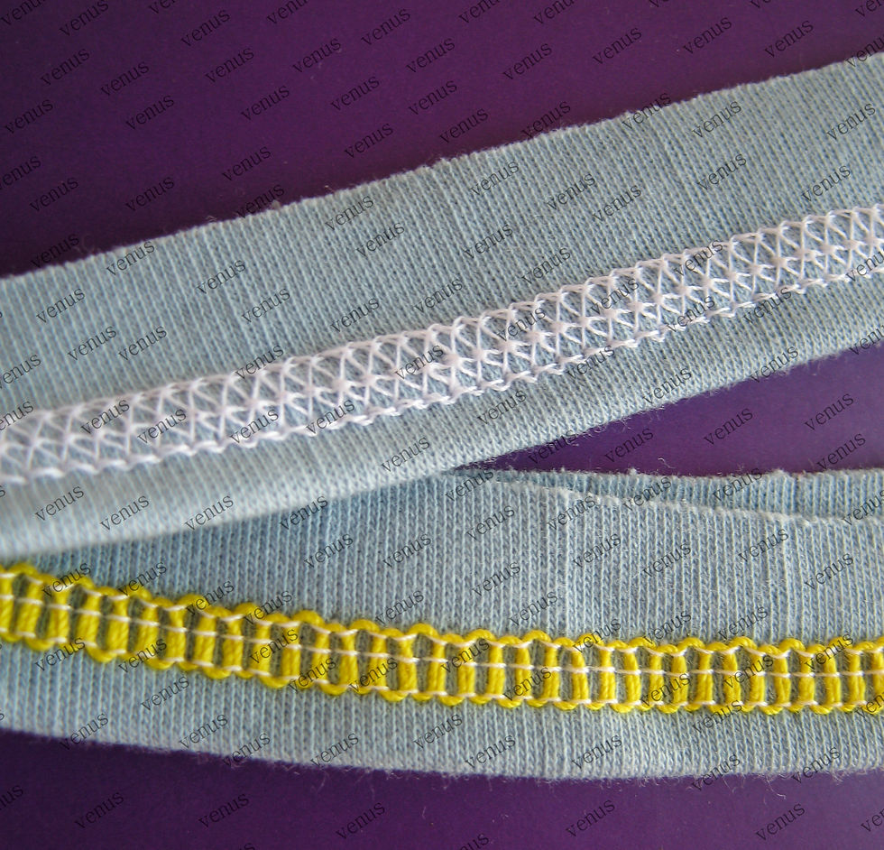 Thumbnail: 3-Needle Interlock with Smoking stitch Sewing Machine