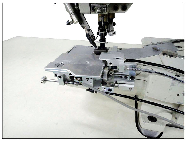 Auto Hemming Attachment for Cylinder-bed Interlock Sewers