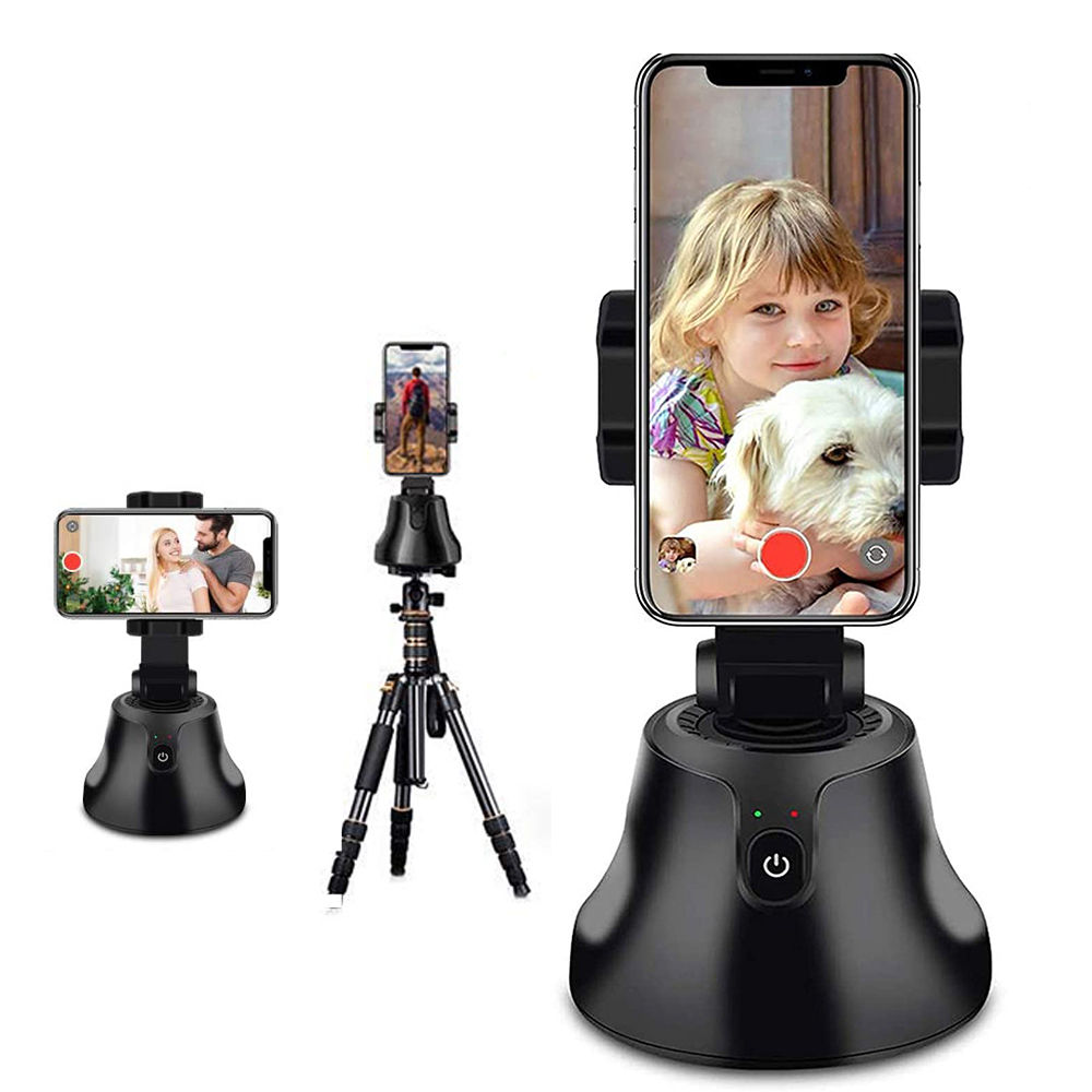 360度跟拍雲台 手機自拍三腳架