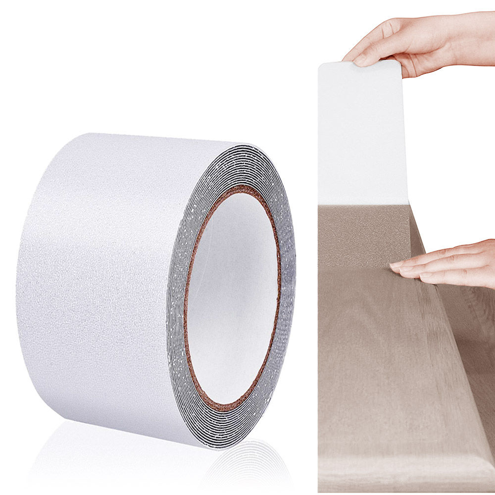 寬版透明金剛砂防滑膠帶 5x500公分 止滑貼條