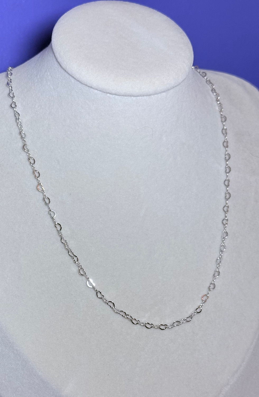 .925 Sterling Silver Heart Necklace