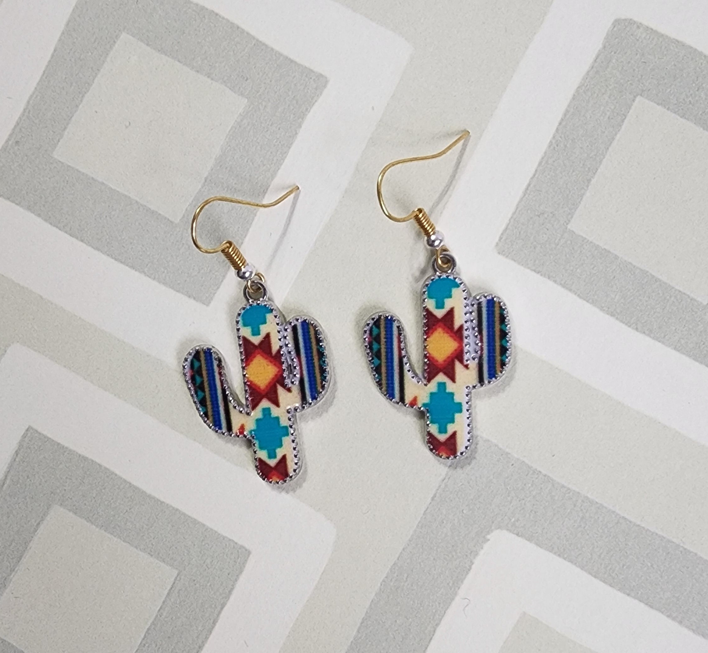 Stunning Cactus Earrings