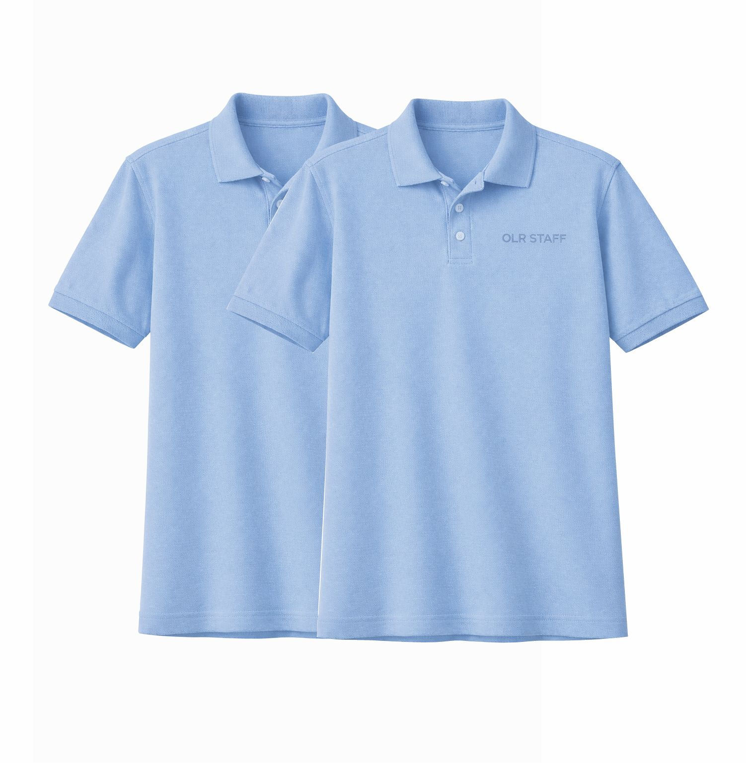 OLR Staff Cotton Polo (Blue x 2)
